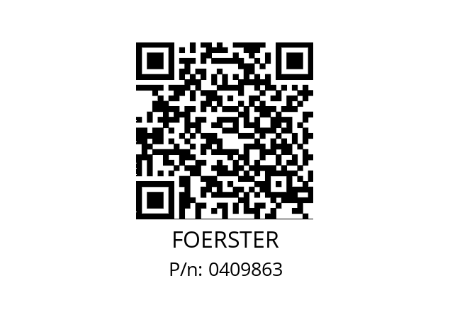   FOERSTER 0409863