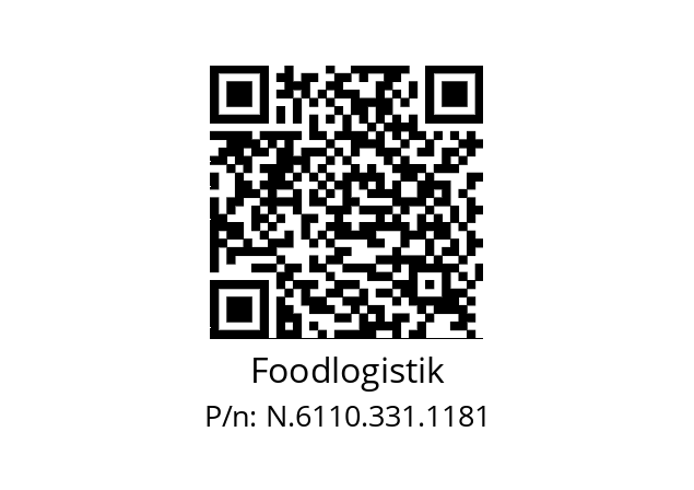   Foodlogistik N.6110.331.1181