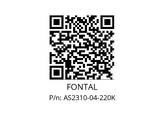   FONTAL AS2310-04-220K