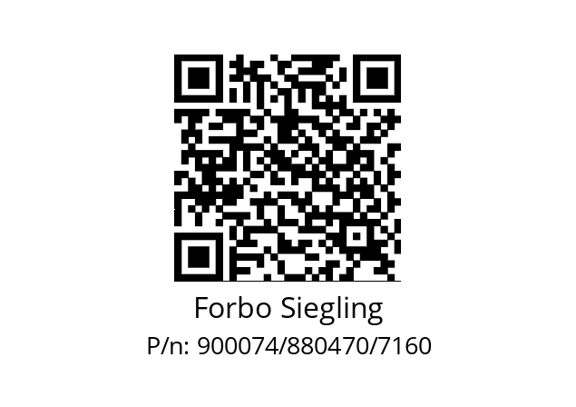   Forbo Siegling 900074/880470/7160