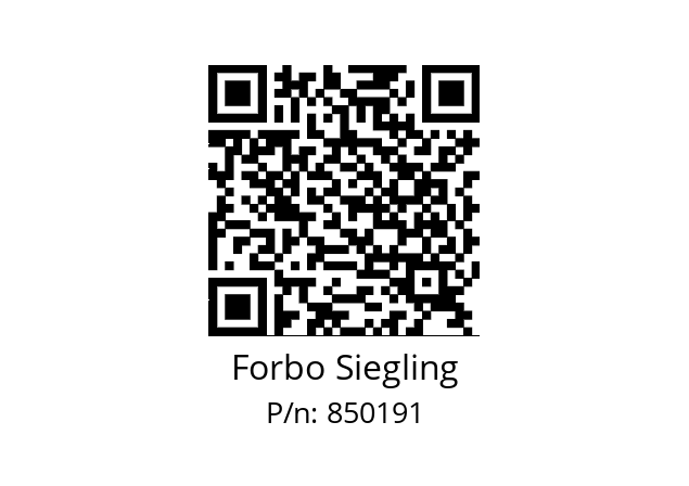   Forbo Siegling 850191