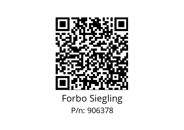  TT 10/1-6378-HC Forbo Siegling 906378