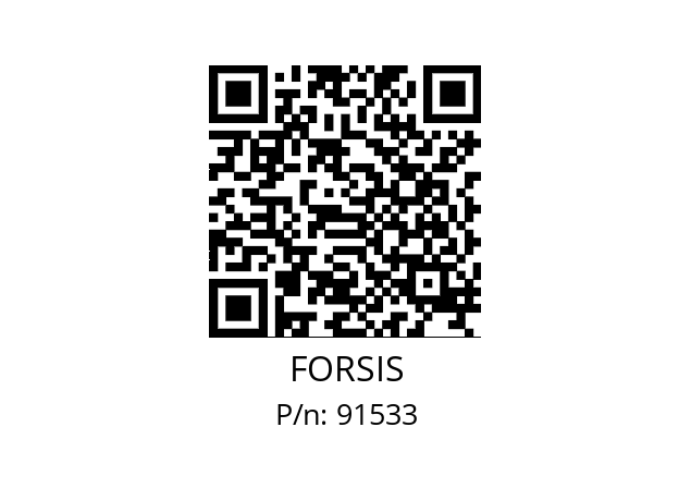   FORSIS 91533