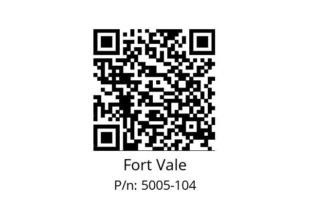   Fort Vale 5005-104