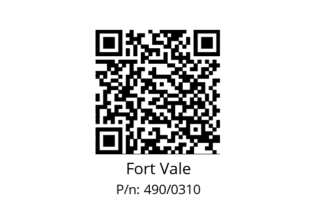   Fort Vale 490/0310