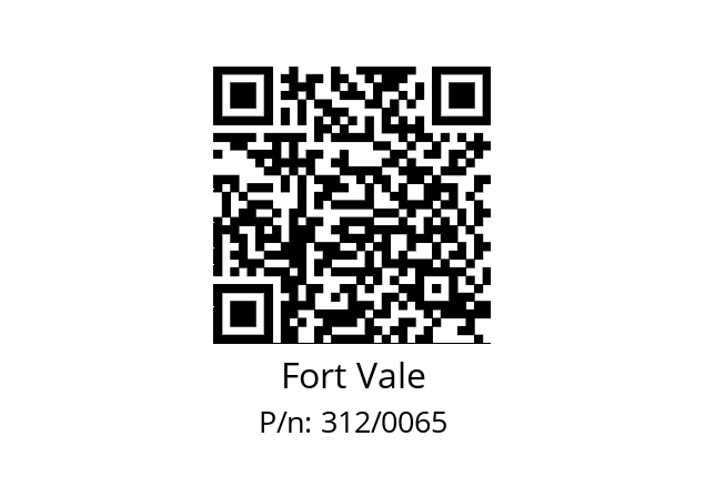   Fort Vale 312/0065