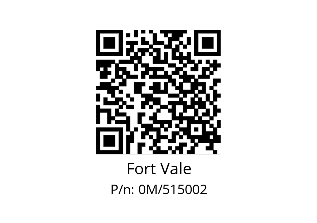   Fort Vale 0M/515002