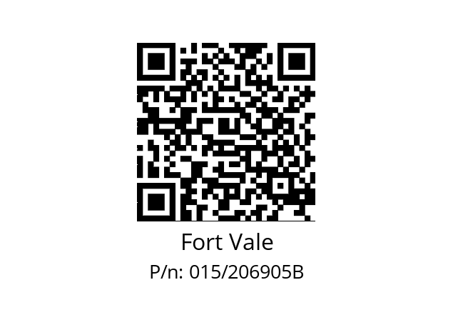   Fort Vale 015/206905B