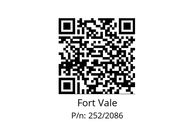   Fort Vale 252/2086