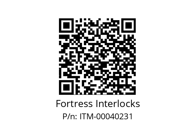  TA2-T6-SL411 Fortress Interlocks ITM-00040231