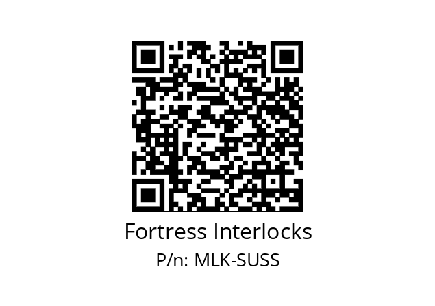  ITM-00302253 Fortress Interlocks MLK-SUSS