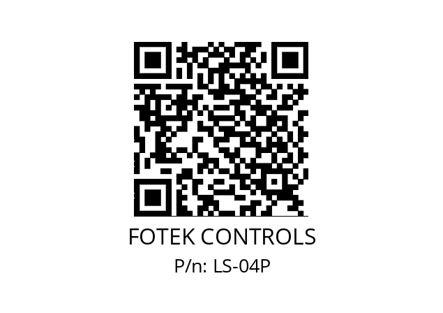   FOTEK CONTROLS LS-04P