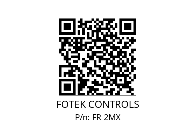   FOTEK CONTROLS FR-2MX