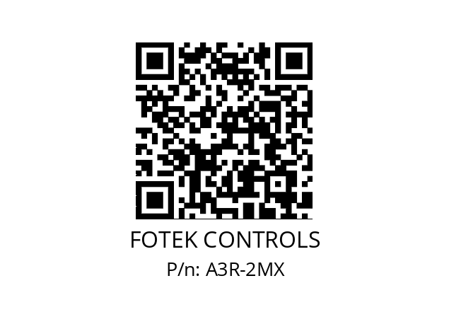   FOTEK CONTROLS A3R-2MX