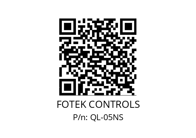   FOTEK CONTROLS QL-05NS