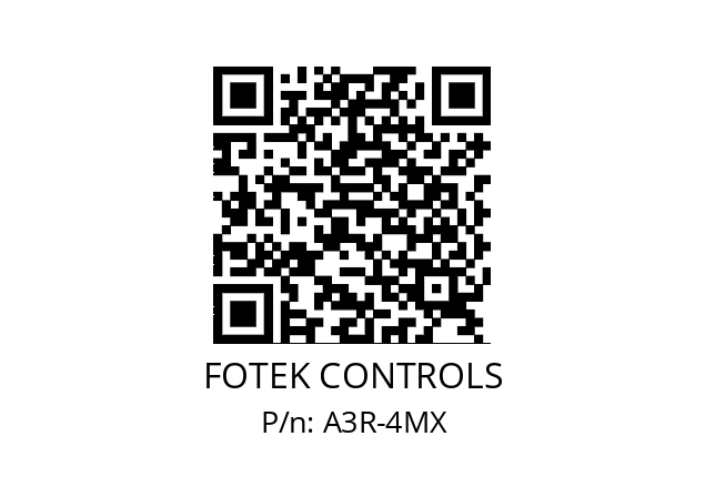   FOTEK CONTROLS A3R-4MX