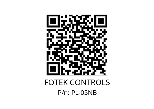   FOTEK CONTROLS PL-05NB