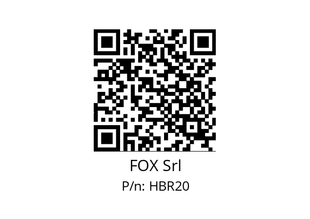   FOX Srl HBR20