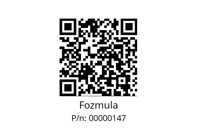   Fozmula 00000147