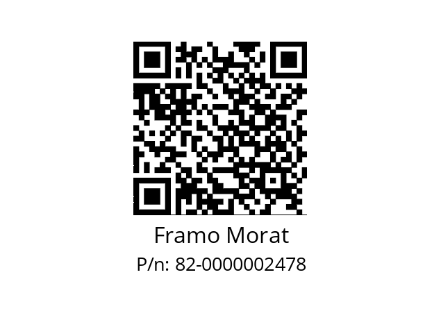   Framo Morat 82-0000002478