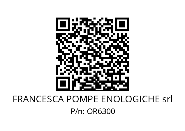   FRANCESCA POMPE ENOLOGICHE srl OR6300