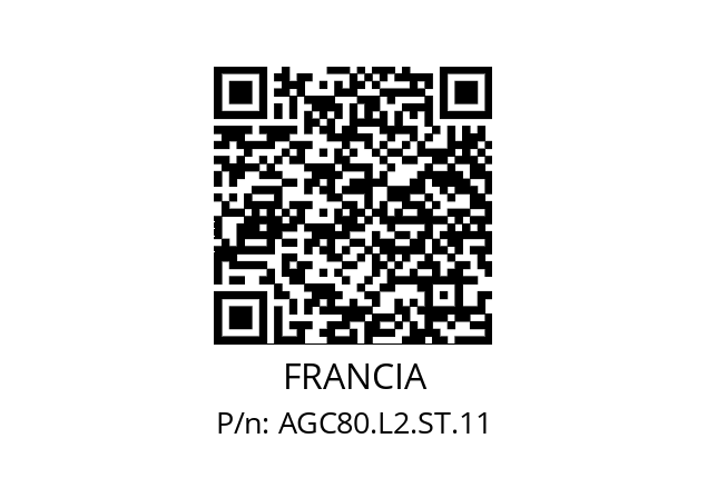   FRANCIA AGC80.L2.ST.11