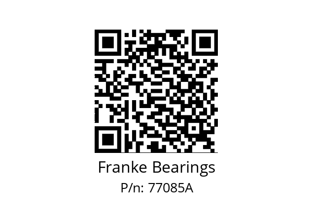   Franke Bearings 77085A