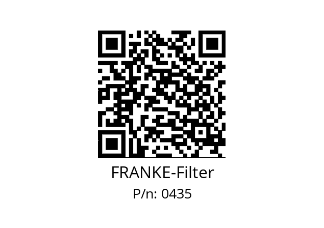   FRANKE-Filter 0435