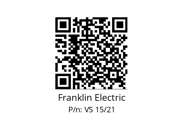   Franklin Electric VS 15/21