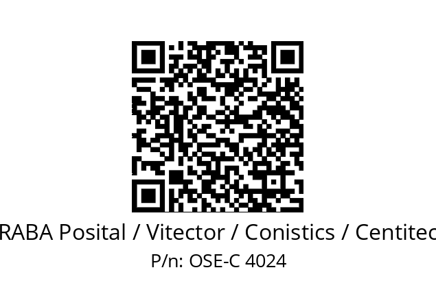   FRABA Posital / Vitector / Conistics / Centitech OSE-C 4024