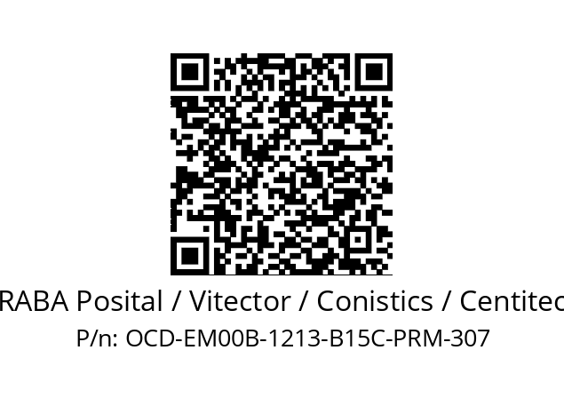   FRABA Posital / Vitector / Conistics / Centitech OCD-EM00B-1213-B15C-PRM-307