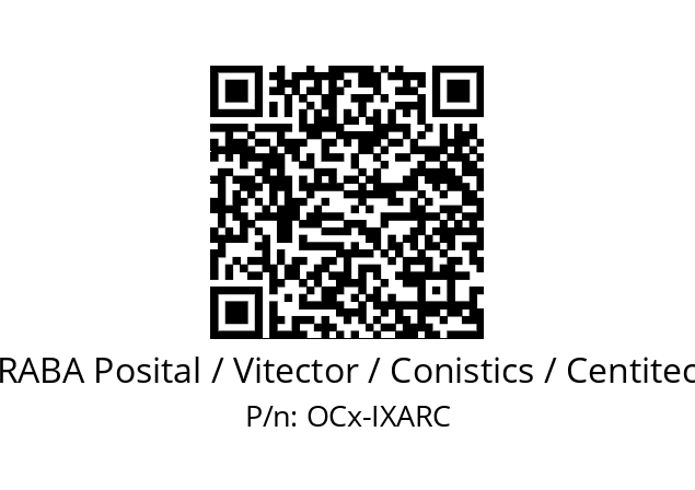   FRABA Posital / Vitector / Conistics / Centitech OCx-IXARC