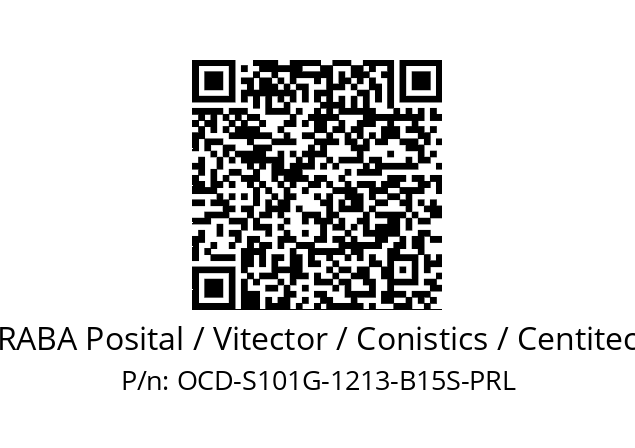   FRABA Posital / Vitector / Conistics / Centitech OCD-S101G-1213-B15S-PRL