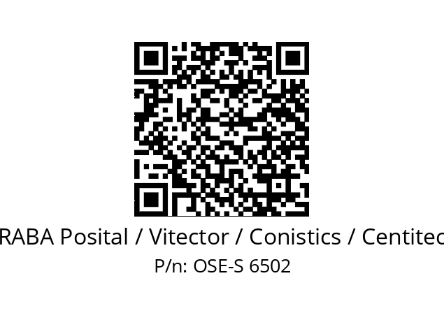   FRABA Posital / Vitector / Conistics / Centitech OSE-S 6502