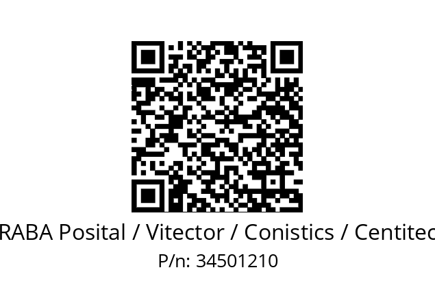   FRABA Posital / Vitector / Conistics / Centitech 34501210