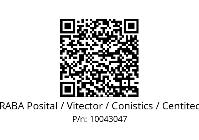   FRABA Posital / Vitector / Conistics / Centitech 10043047