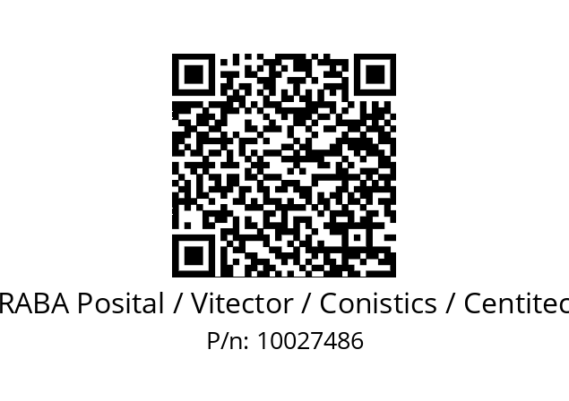   FRABA Posital / Vitector / Conistics / Centitech 10027486