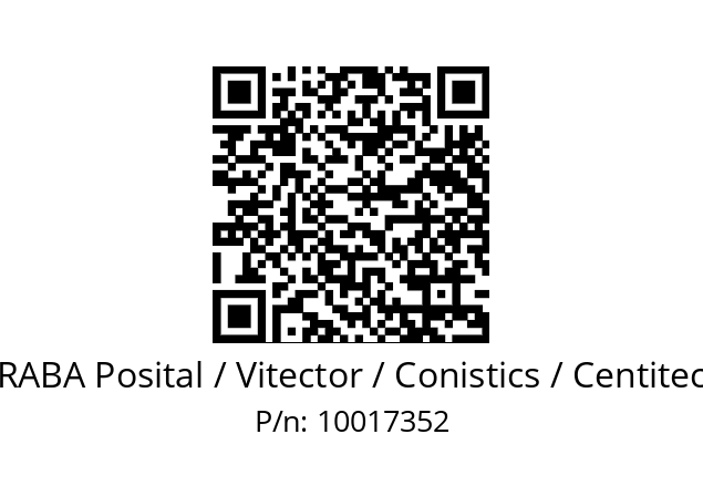   FRABA Posital / Vitector / Conistics / Centitech 10017352