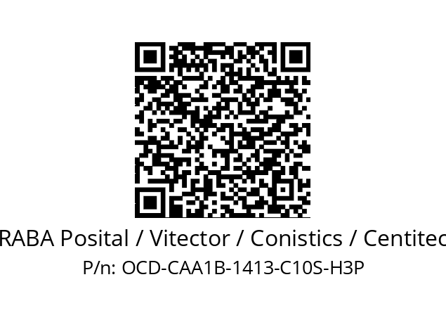   FRABA Posital / Vitector / Conistics / Centitech OCD-CAA1B-1413-C10S-H3P