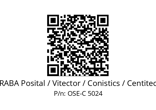   FRABA Posital / Vitector / Conistics / Centitech OSE-C 5024