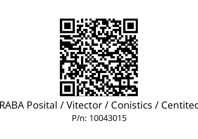   FRABA Posital / Vitector / Conistics / Centitech 10043015