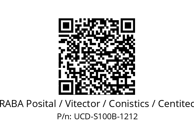   FRABA Posital / Vitector / Conistics / Centitech UCD-S100B-1212