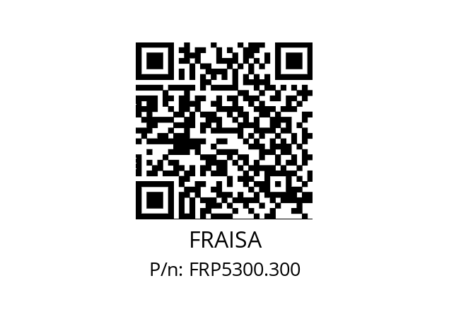   FRAISA FRP5300.300