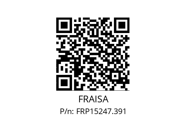   FRAISA FRP15247.391