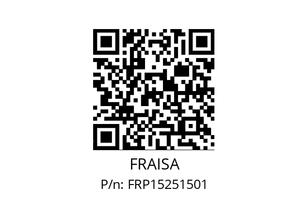   FRAISA FRP15251501