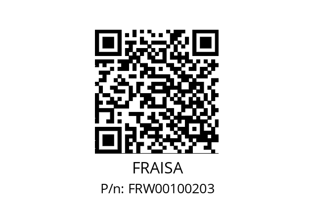   FRAISA FRW00100203