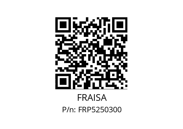   FRAISA FRP5250300