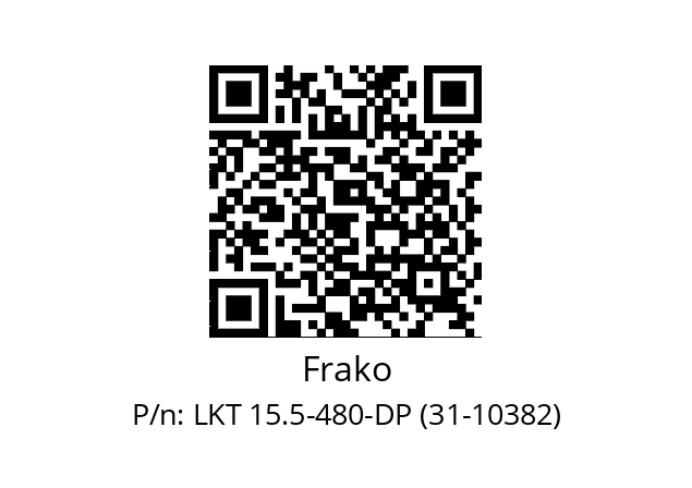   Frako LKT 15.5-480-DP (31-10382)