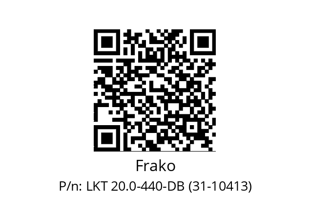   Frako LKT 20.0-440-DB (31-10413)