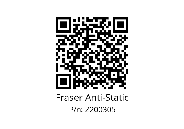   Fraser Anti-Static Z200305